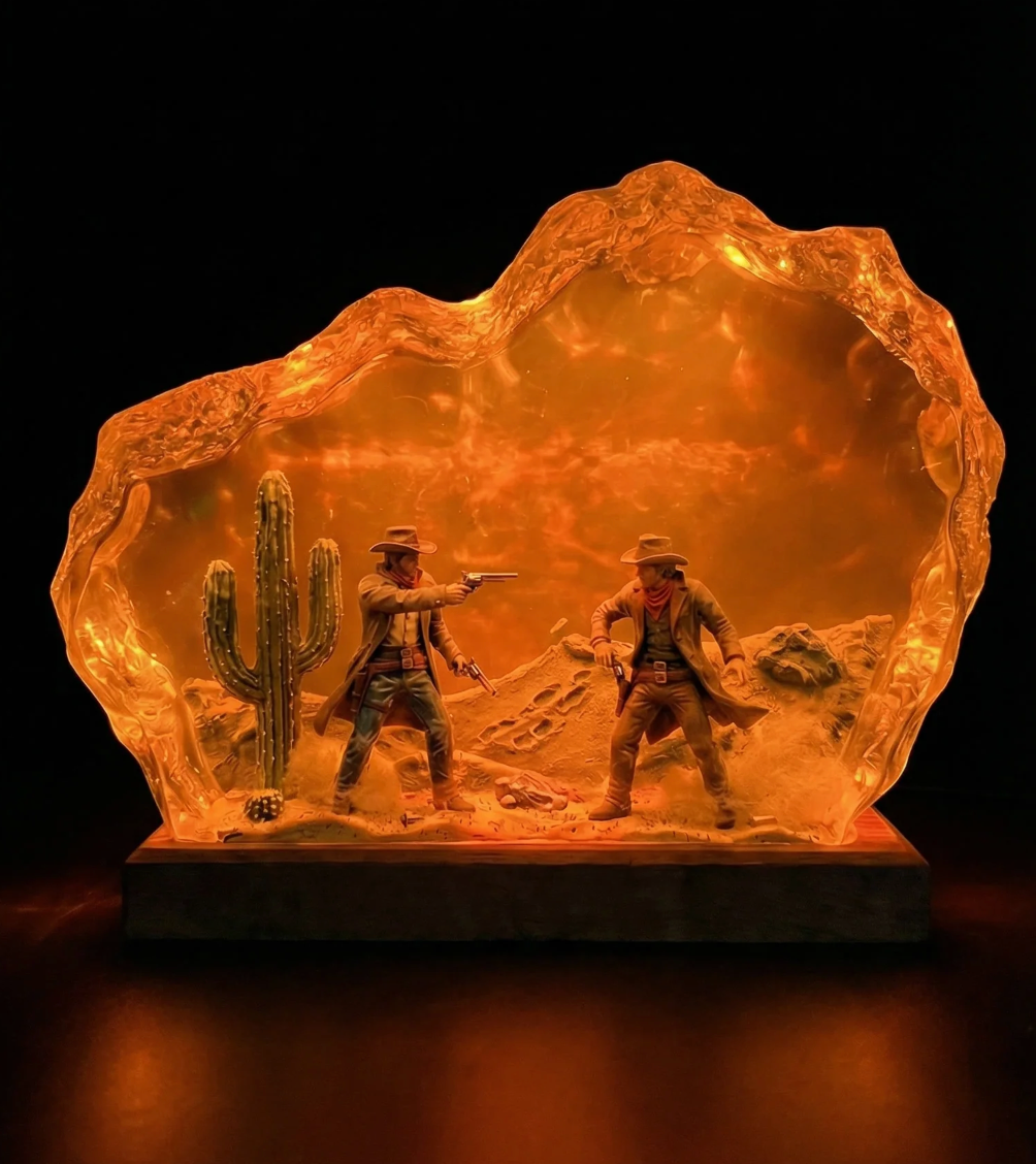 Western Lamps® - Cowboy Duel