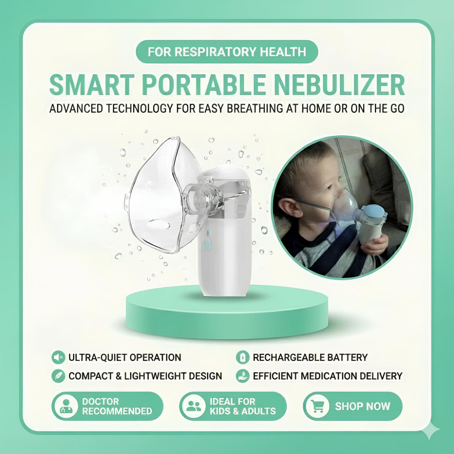 Calora® Portable Nebulizer