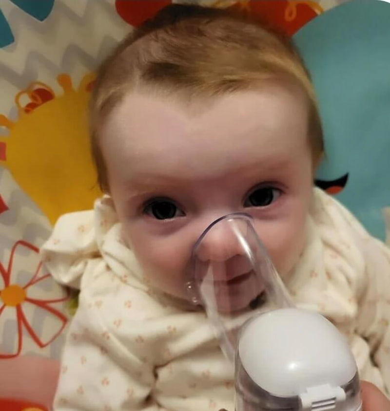 My 4-month-old had RSV and watching him struggl...