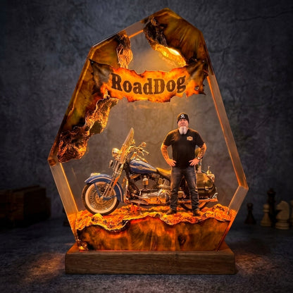 Haley's Lamps™ - Street Glide Resin Lamp