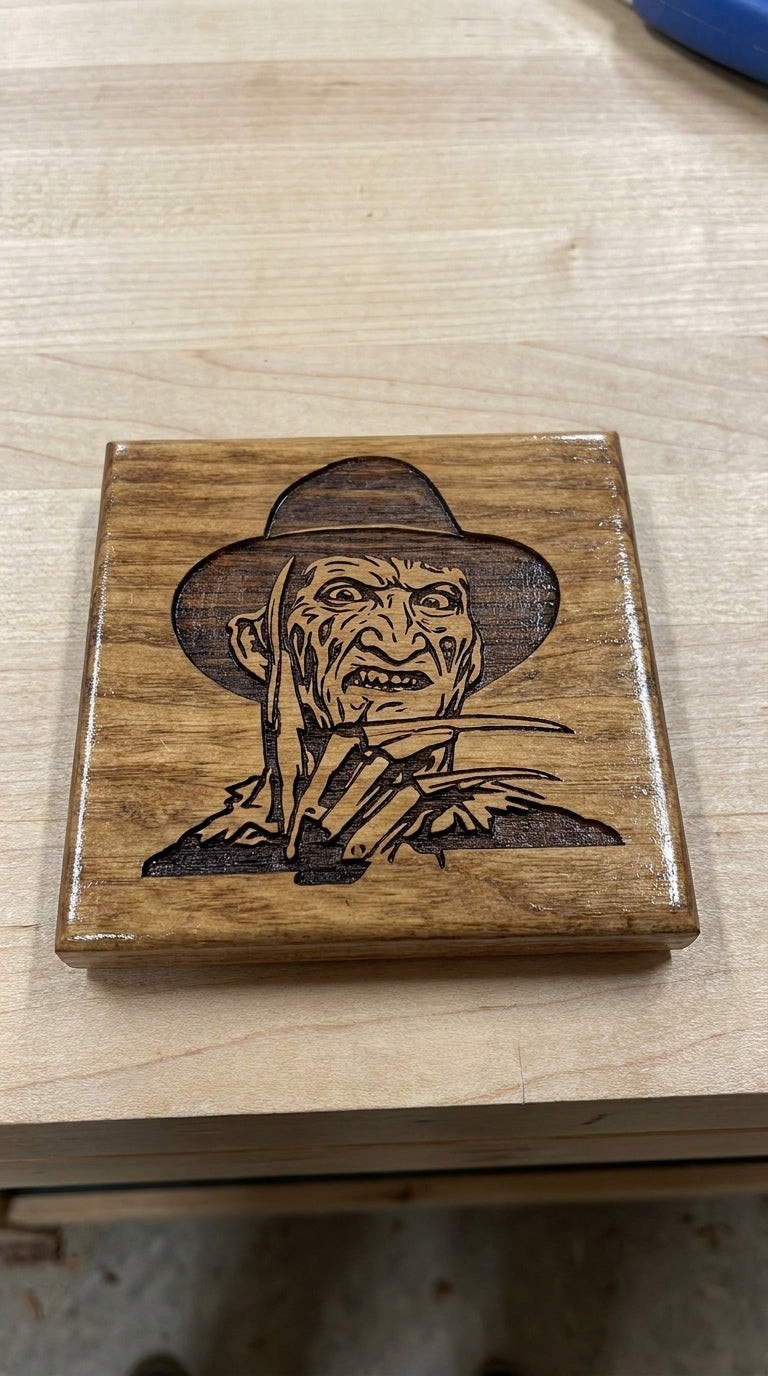 Wooden Halloween Coaster®