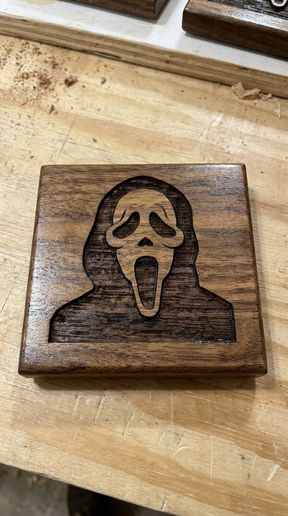 Wooden Halloween Coaster®