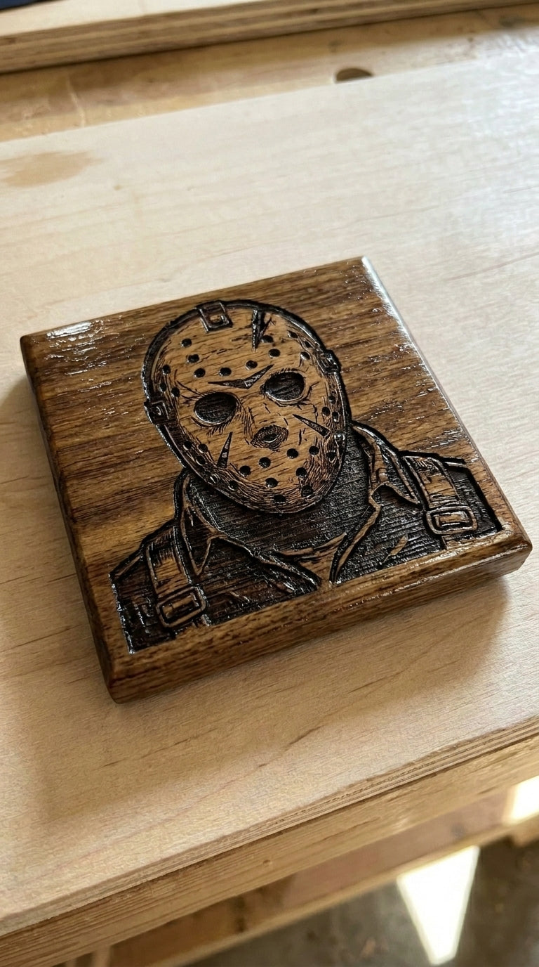 Wooden Halloween Coaster®