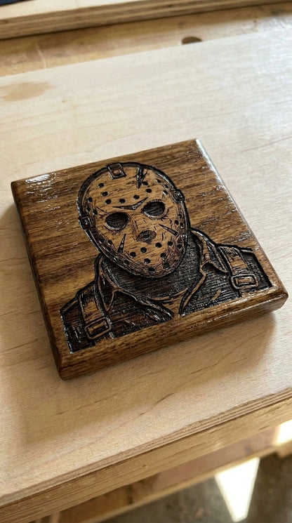 Wooden Halloween Coaster®