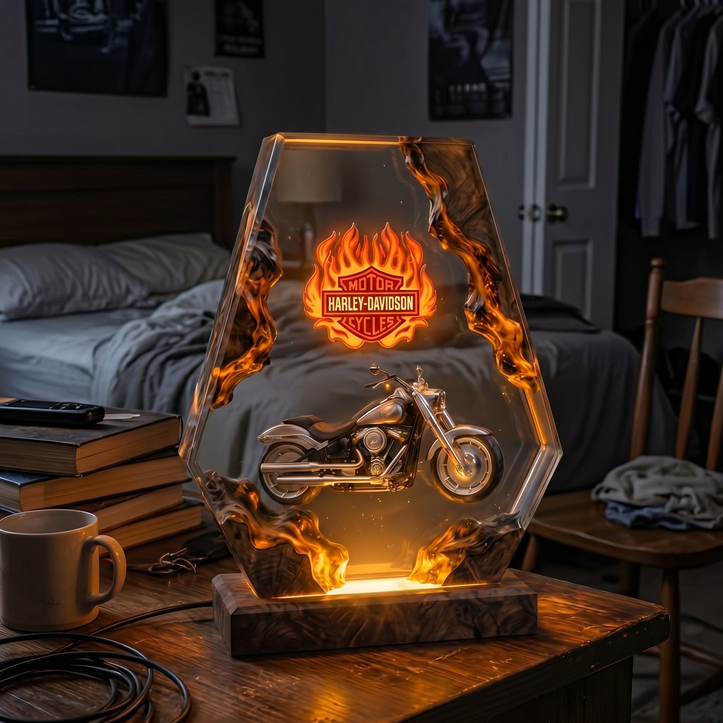 Haley's Lamps™ - Street Glide Resin Lamp
