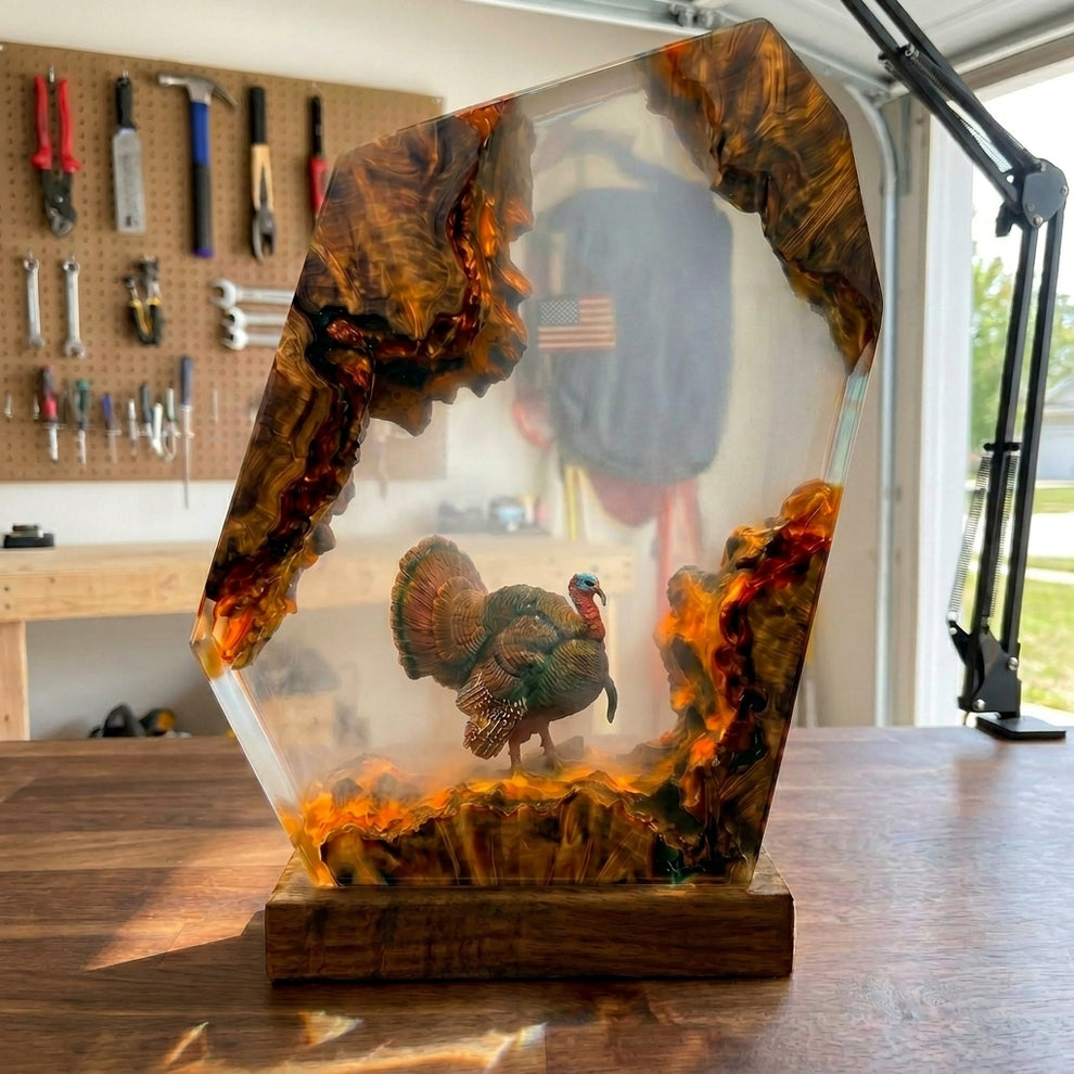 Hunting Resin Lamp™